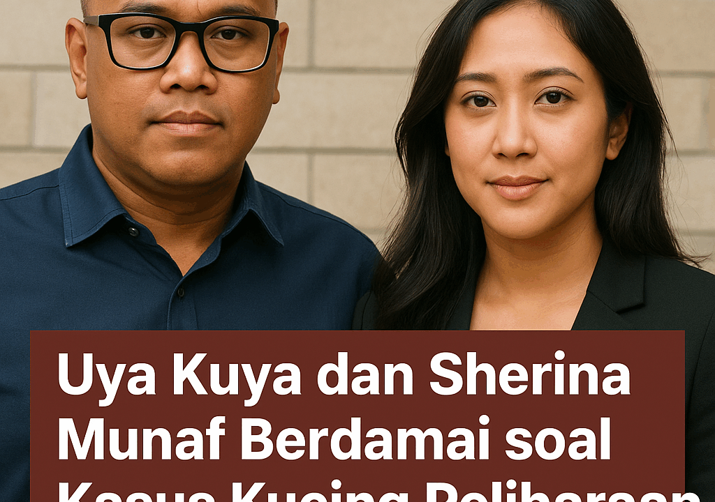 Uya Kuya dan Sherina Munaf berdamai terkait kasus kucing peliharaan