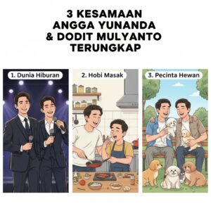 3 Kesamaan Angga Yunanda dan Dodit Mulyanto Terungkap