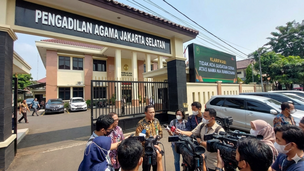 Isu cerai Nia Ramadhani dibantah PA Jakarta Selatan