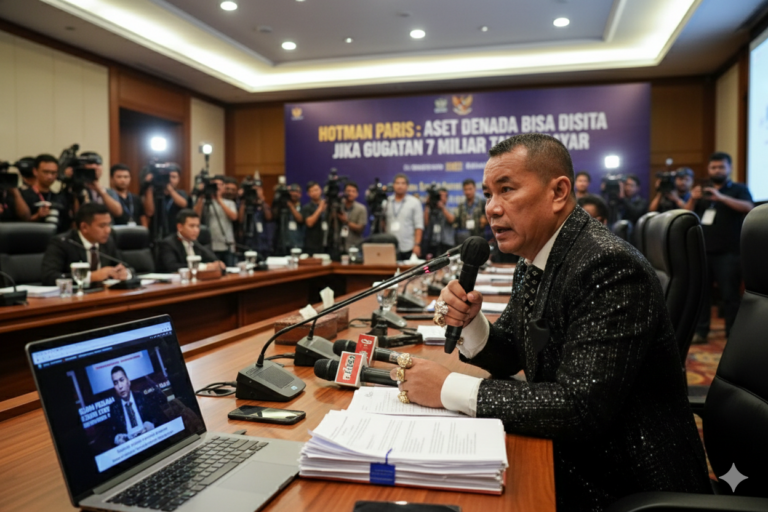 Proses sidang gugatan Denada Rp7 miliar di pengadilan perdata