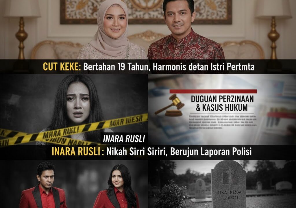 Deretan artis cantik Indonesia yang diketahui menjalani kehidupan sebagai istri kedua