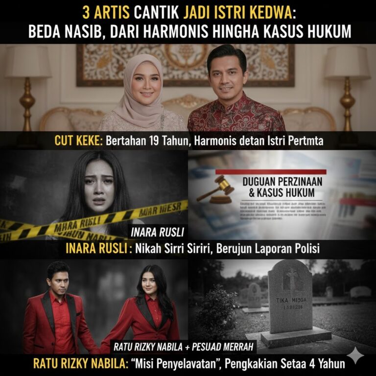 Deretan artis cantik Indonesia yang diketahui menjalani kehidupan sebagai istri kedua