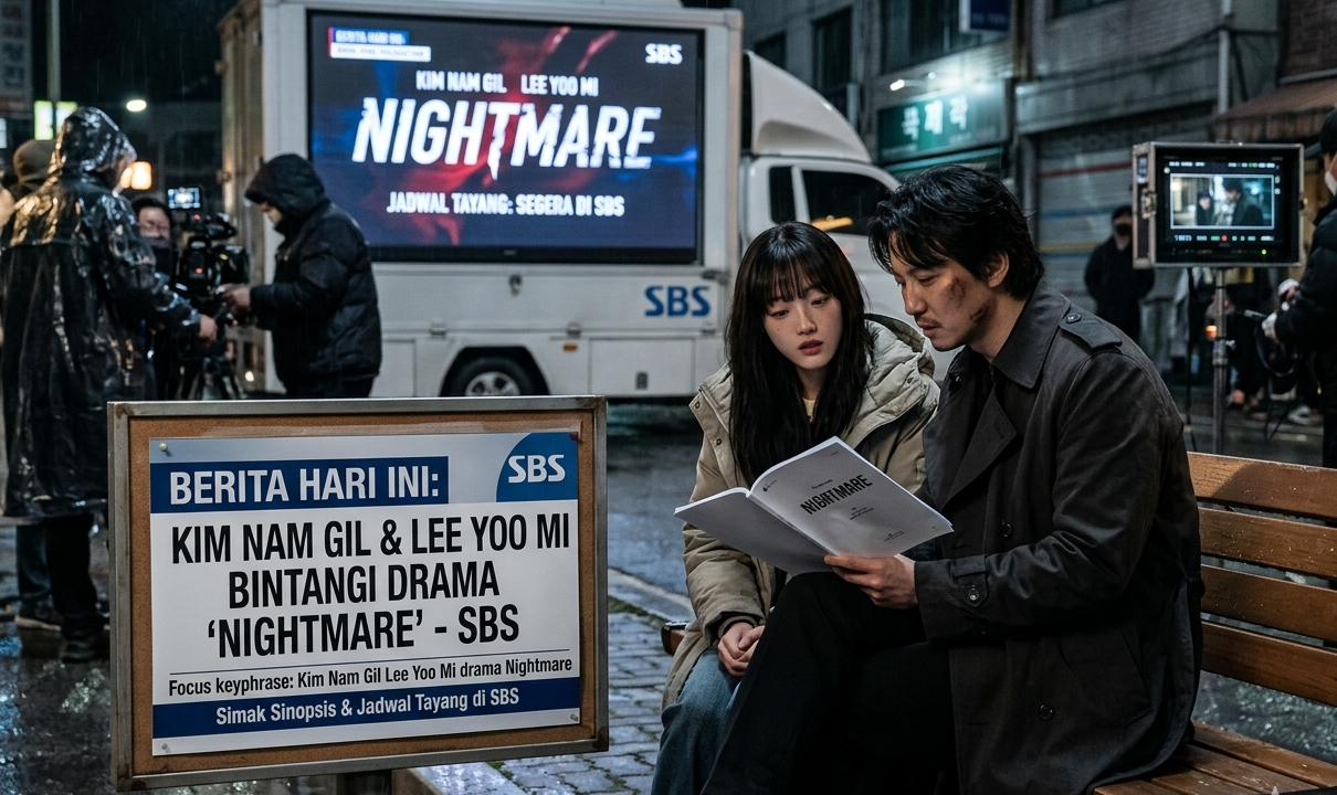 Kim Nam Gil dan Lee Yoo Mi dalam drama Korea Nightmare tentang vigilante di dunia mimpi