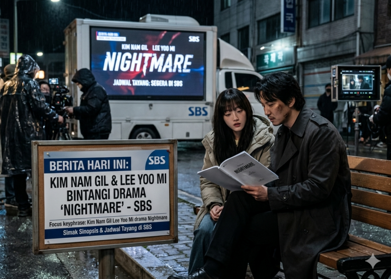 Kim Nam Gil dan Lee Yoo Mi dalam drama Korea Nightmare tentang vigilante di dunia mimpi