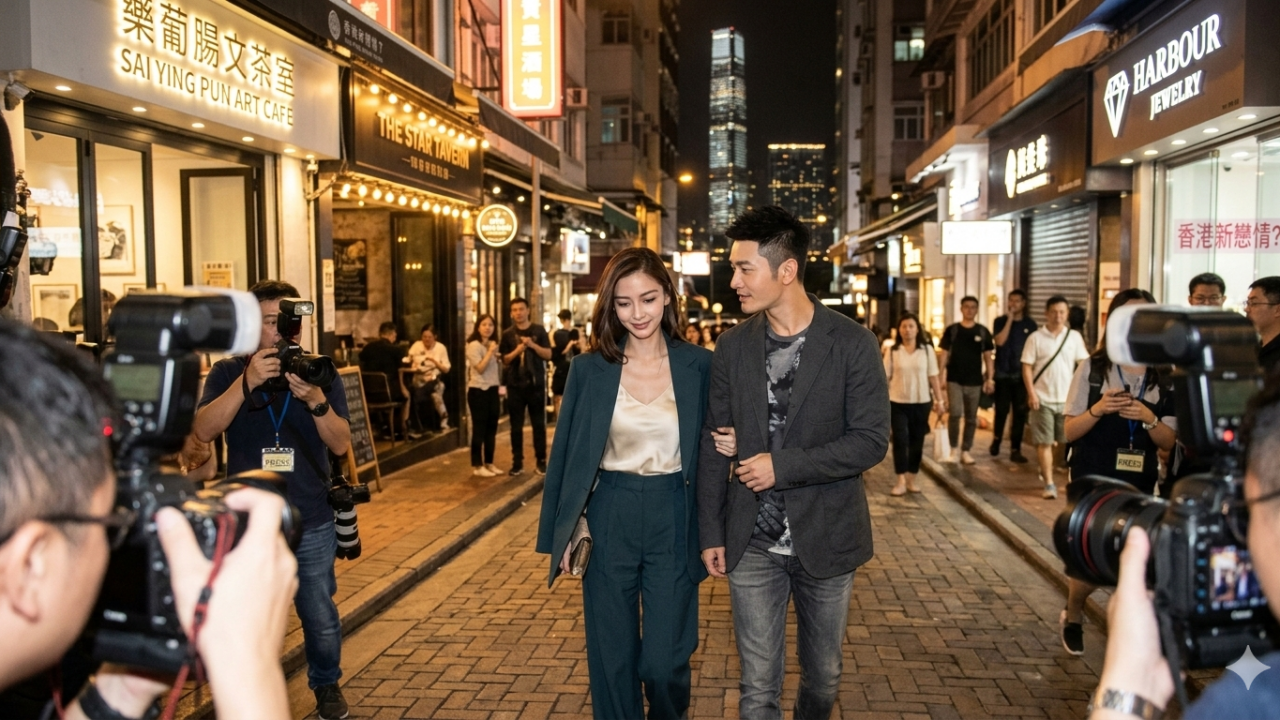 Angelababy pacar baru dikabarkan lebih muda setelah perceraian dengan Huang Xiaoming