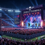 Poster pengumuman resmi konser Avenged Sevenfold Jakarta yang akan digelar di Jakarta International Stadium pada 10 Oktober 2026.