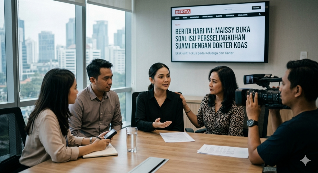 maissy buka suara soal perselingkuhan suami