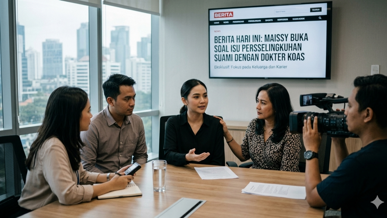 maissy buka suara soal perselingkuhan suami