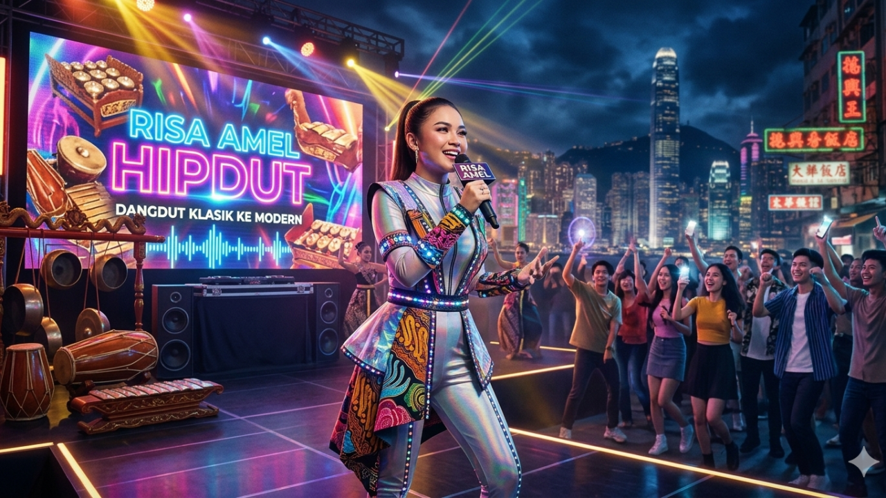 Risa Amel Hipdut mencoba genre hiphop dangdut dalam karya musik terbaru