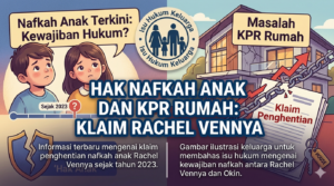 Hak Nafkah Anak Rachel Vennya dan masalah KPR rumah