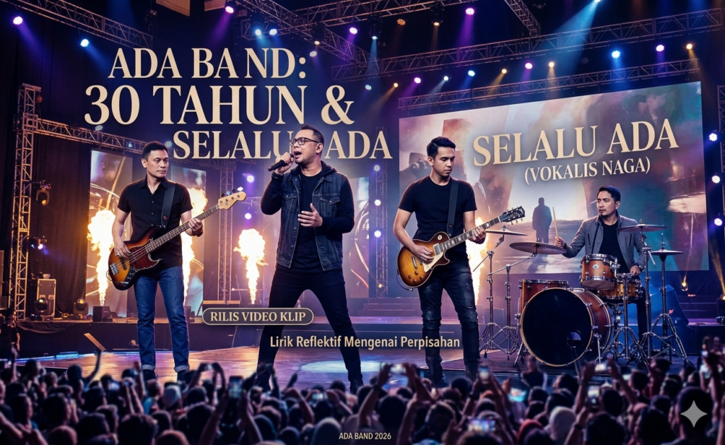 Rilis Video Klip Selalu Ada ADA Band vokalis Naga