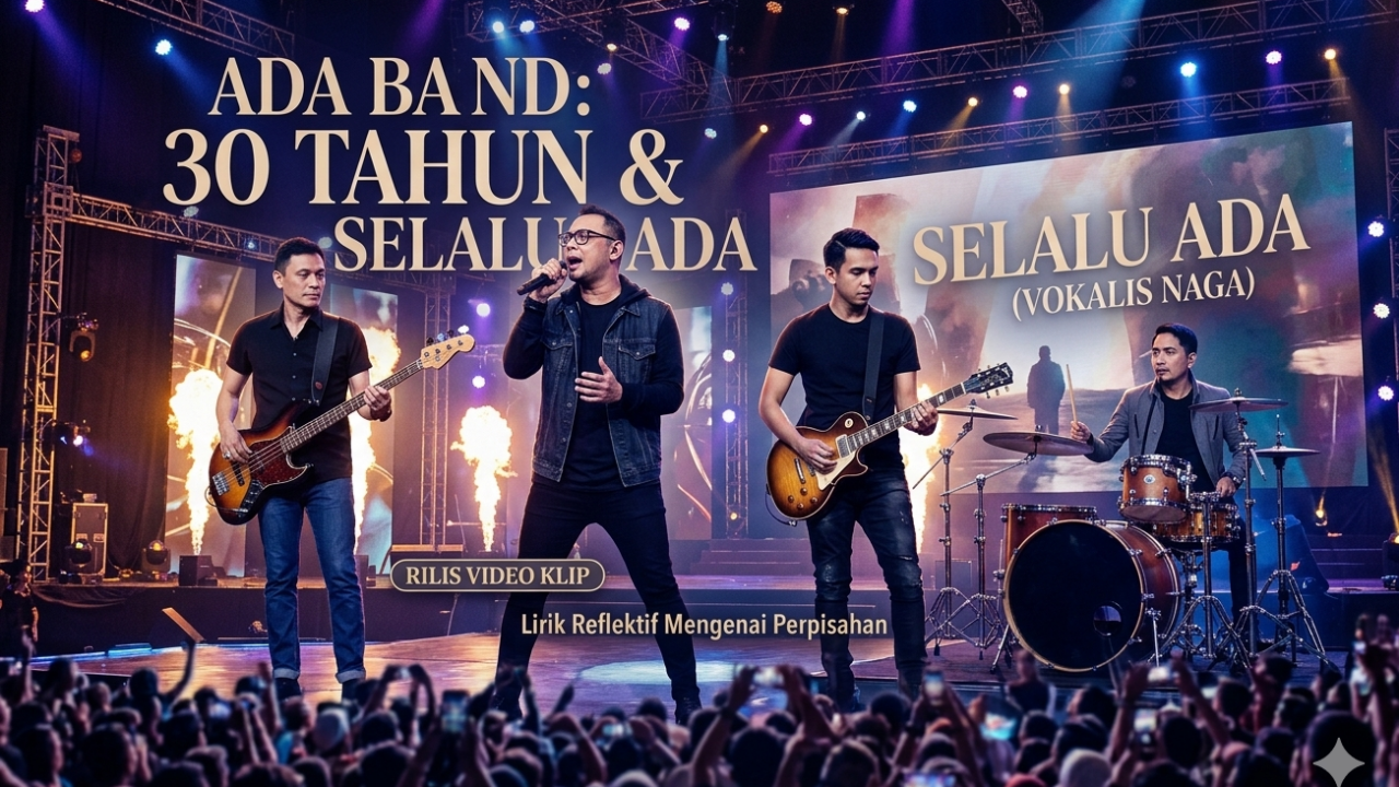 Rilis Video Klip Selalu Ada ADA Band vokalis Naga