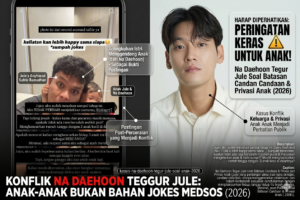 Na Daehoon tegur Jule karena anak-anaknya disebut bukan bahan candaan