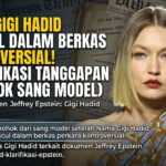 Klarifikasi Nama Gigi Hadid terkait dokumen Jeffrey Epstein
