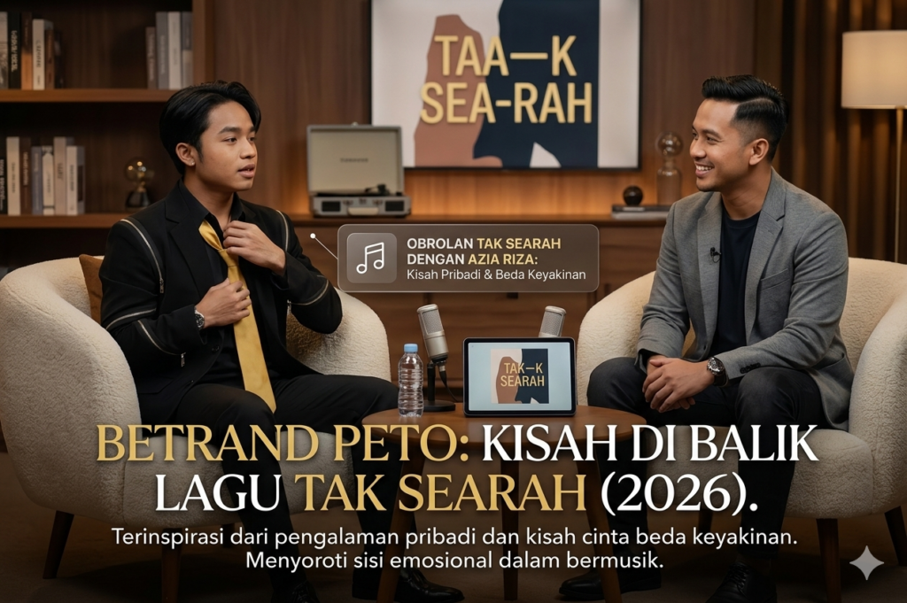 Betrand Peto Tak Searah bercerita tentang kisah cinta beda keyakinan`
