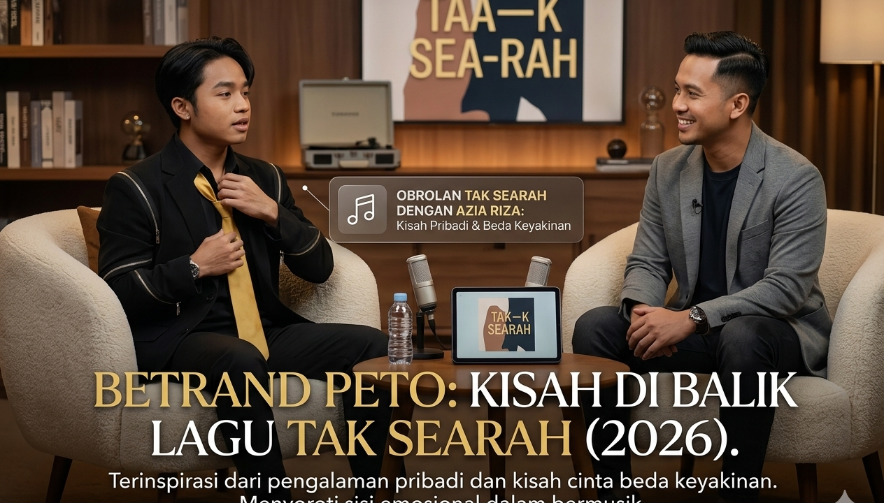 Betrand Peto Tak Searah bercerita tentang kisah cinta beda keyakinan`