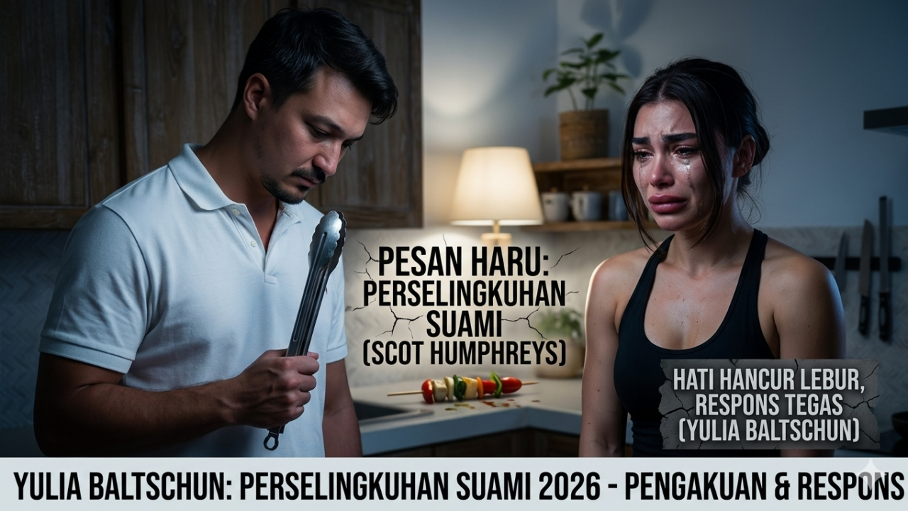 Pengakuan Perselingkuhan Suami Yulia Baltschun Scot Humphreys