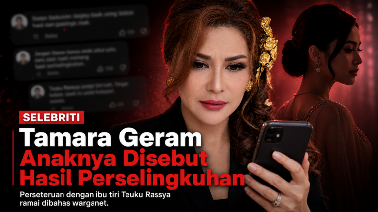 Tamara Bleszynski geram anaknya disebut hasil perselingkuhan