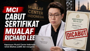 MCI cabut sertifikat mualaf Richard Lee