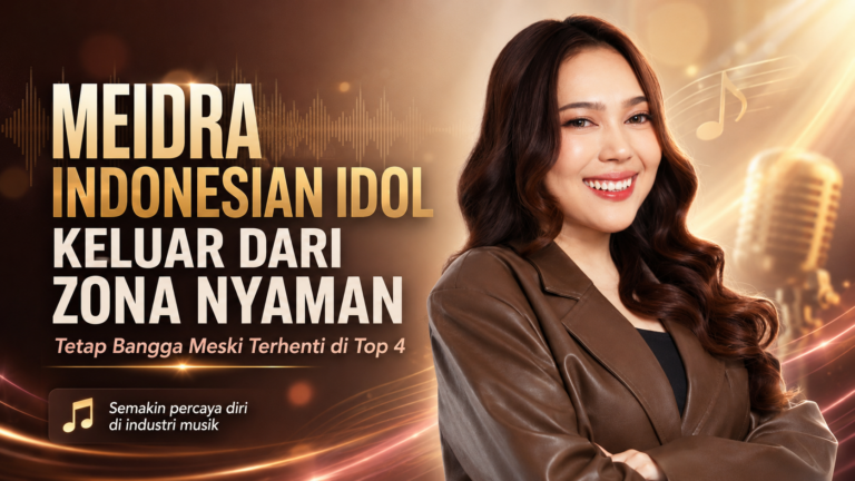 Meidra Indonesian Idol keluar dari zona nyaman setelah terhenti di Top 4
