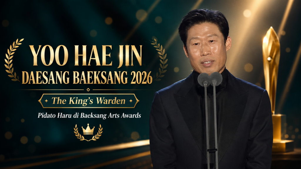 Yoo Hae Jin Daesang Baeksang Arts Awards 2026 lewat film The King’s Warden