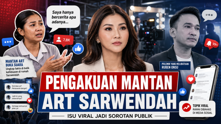 Pengakuan mantan ART Sarwendah soal sikap di belakang kamera jadi sorotan publik