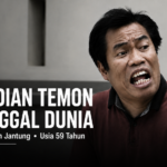 Komedian Temon meninggal akibat serangan jantung di usia 59 tahun