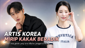 Artis Korea mirip beda gender seperti kakak beradik yang ramai dibahas penggemar K-Pop