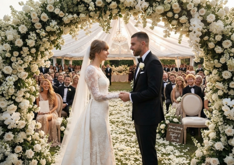 Tamu membagikan detail pernikahan Taylor Swift dan Travis Kelce yang digelar mewah, tertutup, dan penuh cinta.