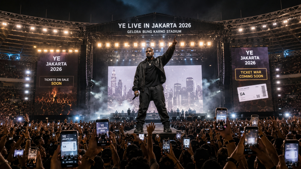 Konser Kanye West Jakarta 2026 di Stadion Utama Gelora Bung Karno