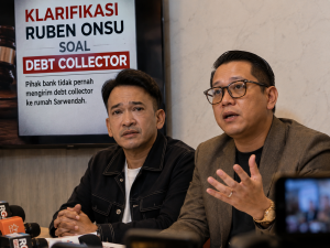 Ruben Onsu memberikan klarifikasi terkait isu debt collector