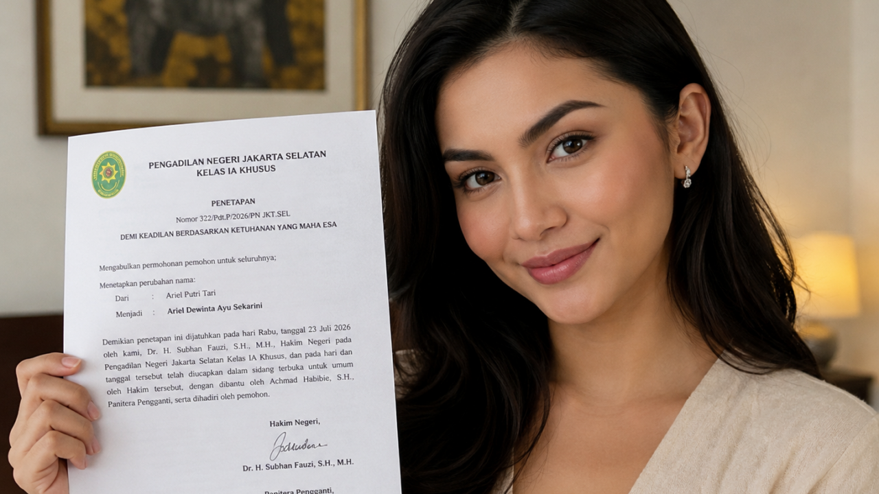 Ariel Tatum ganti nama menjadi Ariel Dewinta Ayu Sekarini