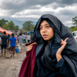 Chiki Fawzi di NTT saat gempa susulan mengguncang Mbay Nagekeo