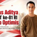 Dimas Aditya di HUT ke-81 RI menyampaikan harapan dan optimisme untuk Indonesia