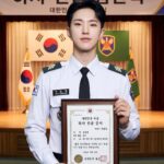 Hoshi Seventeen wamil naik pangkat sersan